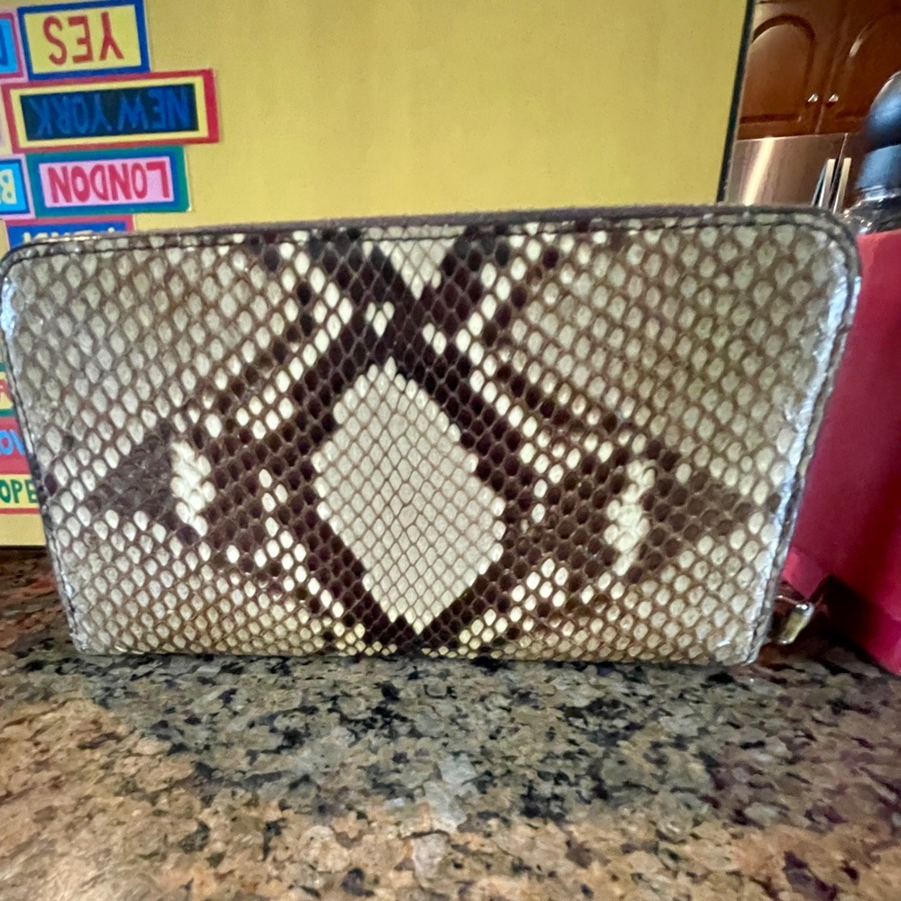 Fendi Python Zip Around Wallet Limited Edition - image 2